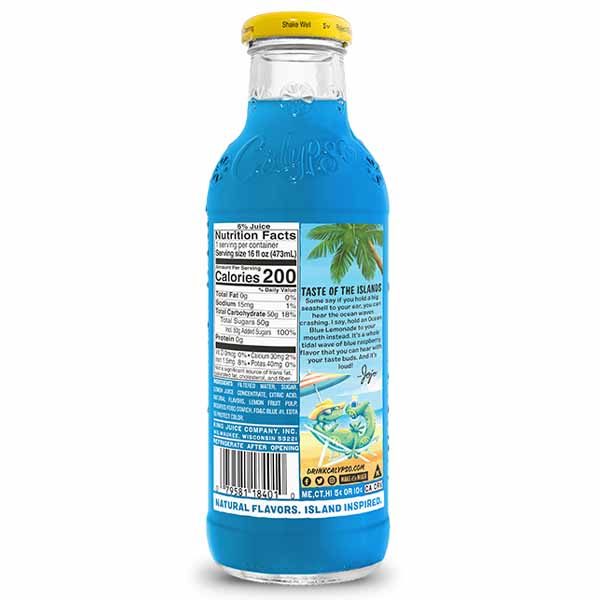 Calypso Ocean Blue Lemonade 12 x 473ml Arufel shop
